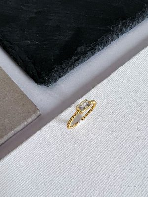 Anillo Baguette