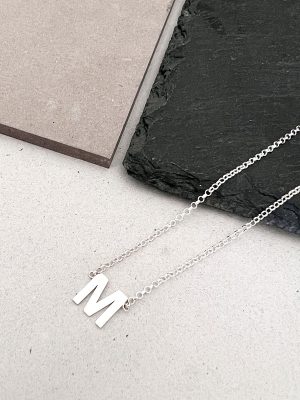 Colgante Inicial Plata