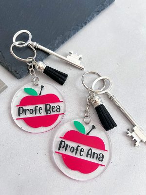 Llavero Personalizado Acrílico
