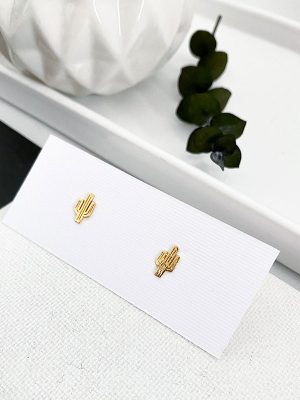 Mini Pendientes Cactus