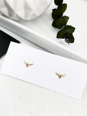 Mini Pendientes Búfalo