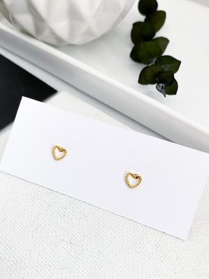 Mini Pendientes Heart