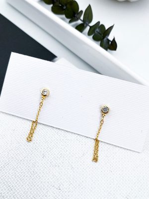 Pendientes Shine Chain