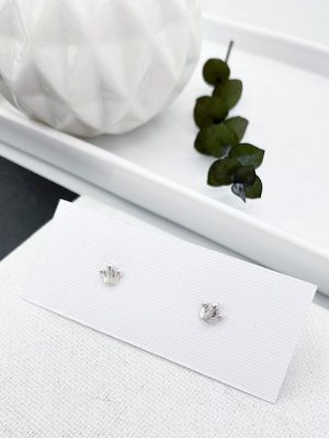 Mini Pendientes Corona