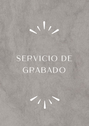 Servicio de Grabado