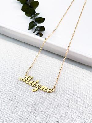 Colgante Tu Nombre Oro