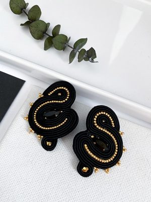 Pendientes Soutache Bianca