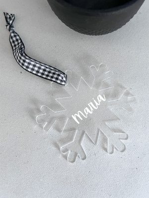 Adorno Copo de Nieve