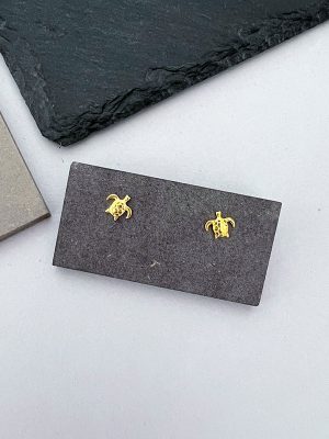 Mini Pendientes Tortuga