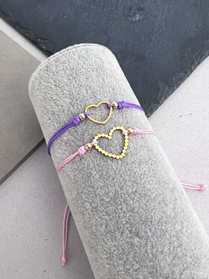 Pulsera Corazon Hueco