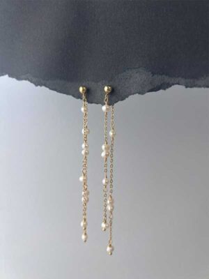 Pendientes Perlas Dual