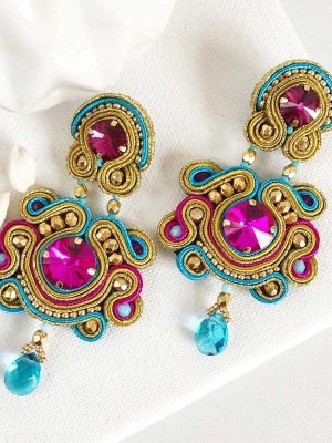 Pendientes Soutache Lola